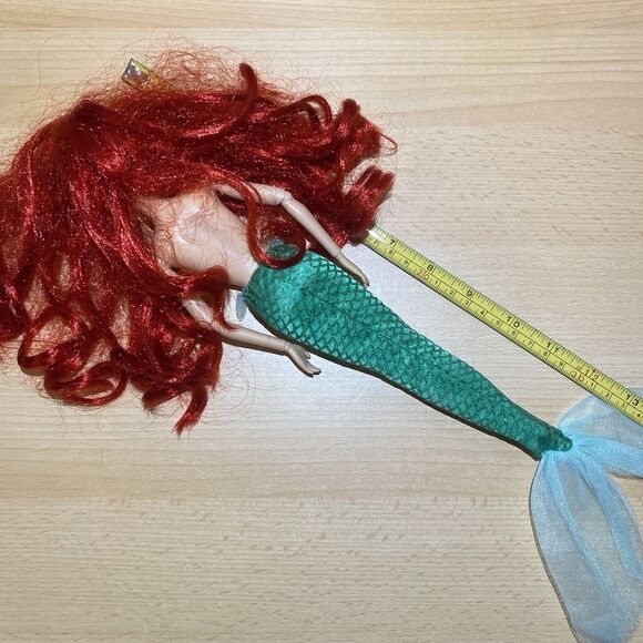 Disney Store Classic Little Mermaid ARIEL Doll Figure Articulated Princess - Picture 4 of 5